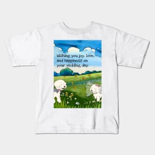 Dog Wedding Kids T-Shirt